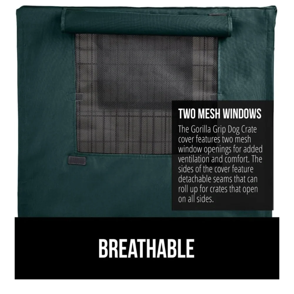 GORILLA GRIP Dog Crate Cover